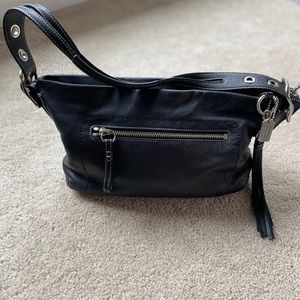 Coach Legacy Tassel Black Leather
Shoulder Bag (No.KO4S1417)